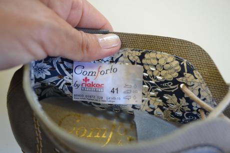 Kožené boty zn. rieker comforto, rieker,41