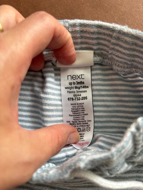 Kraťasy next - v.3 měs, next,62