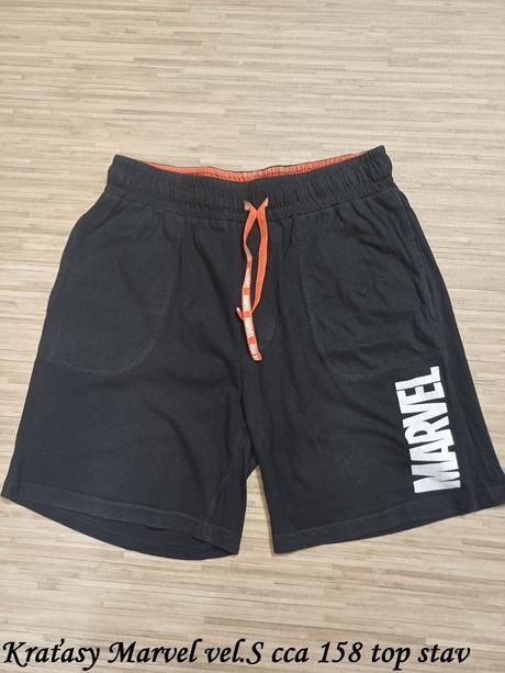 Kraťasy marvel vel.s cca 158-164, marvel,158