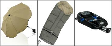 Doplňky ke kočárkům Bexa Doplňky ke kočárkům Bexa