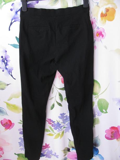 Dámské černé strečové kalhoty essentials, 38