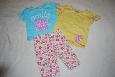Kompletek trička a legínky, next,74