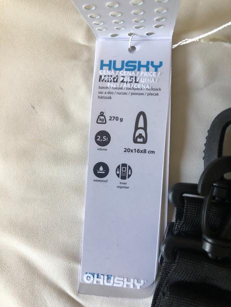 Tmavě modrá husky crossbody,