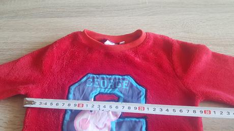 Fleesová mikina peppa pig vel. 2-3 roky., 92