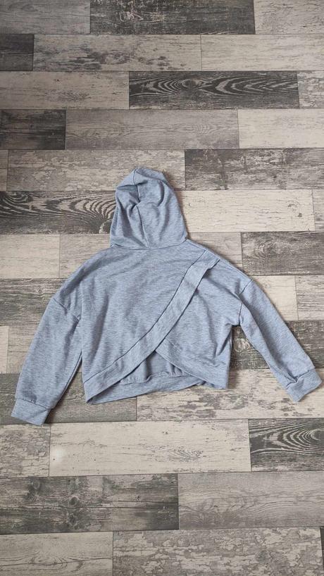 Mikina crop top dívčí, 140