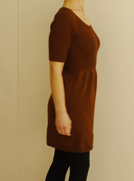 Hnede pletove saty mango v xs, mango,xs