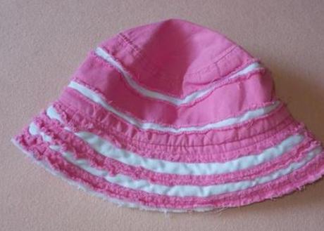 Letní klobouček růžový dívčí, 110