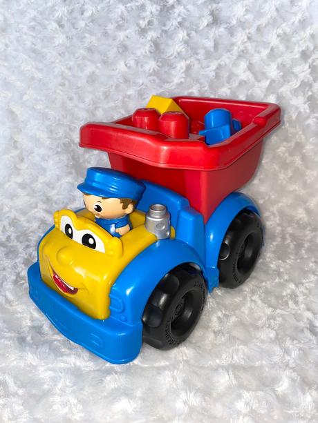 Plastové auto mega bloks, 