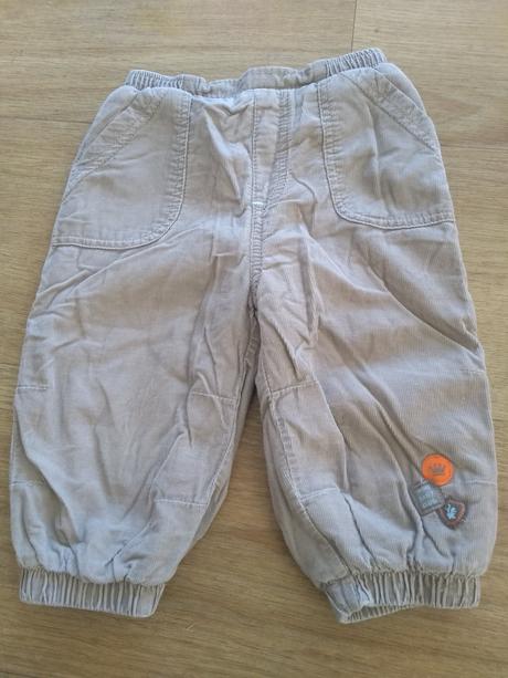 Zateplené kalhoty, baby club,74