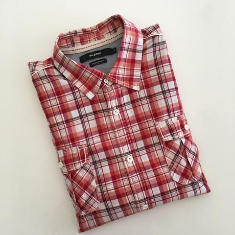 Pánská košile krátký rukáv blend, vel. xxl, xxl