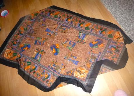 Maxi šátek - nebo pareo egypt, l