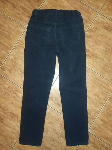 Manžestraky slim, h&m,128