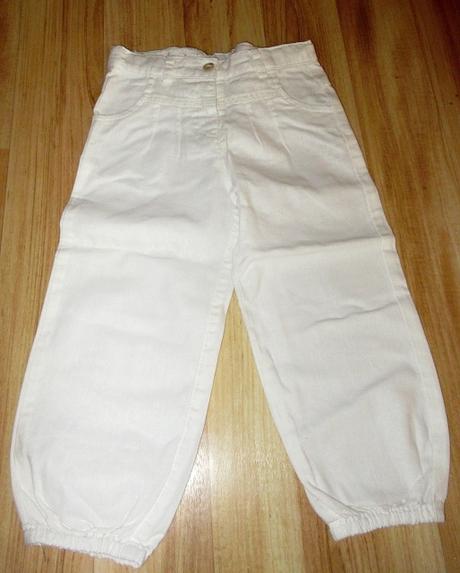 Plátěné kalhoty, mothercare,98