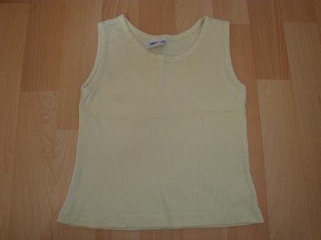 Tílko letní pro holčičky - žluté, vel. 3-4 roky, girl2girl,104