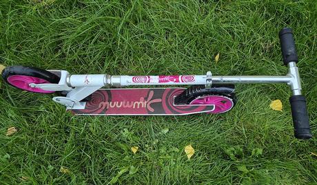 Skládací koloběžka authentic muuwmi 180 or bílo-rů, 