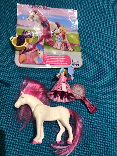 Playmobil 6166 princezna rosalie s koněm, 
