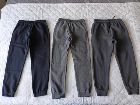 3x tepláky s fleecem, vel.134, pepco,134