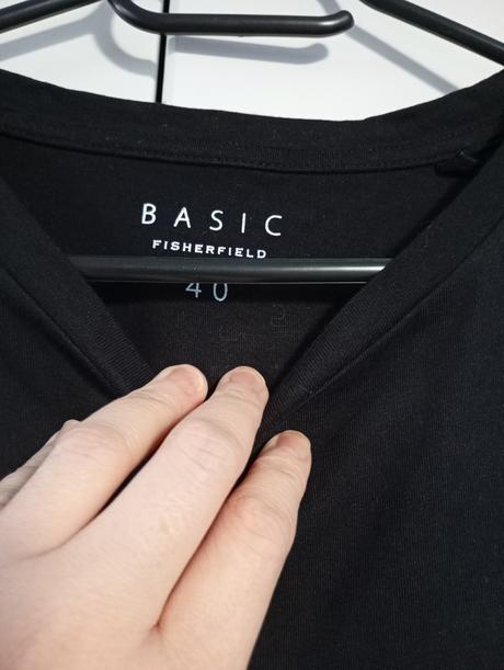 Slavnostní černé triko s volány, gate,40