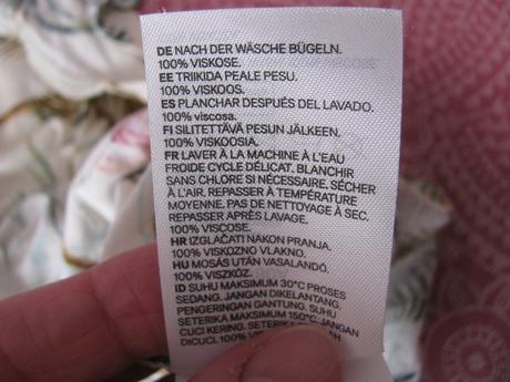 Dámská letní halenka s potiskem, h&m,xs