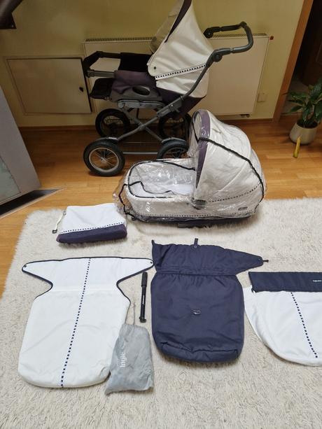Kocarek trojkombinace inglesina, inglesina,inglesina vittoria s podvozkem comfort