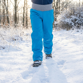 Zimní kalhoty s medvídkovou podšívkou, 80 - 152