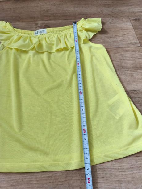 Žluté tílko, h&m,146