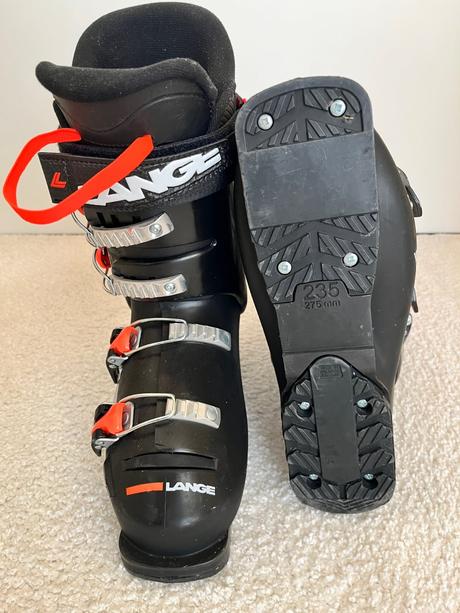 Prodám dětské lyž. boty lange rsj60, vel. 235 (36., lange,36