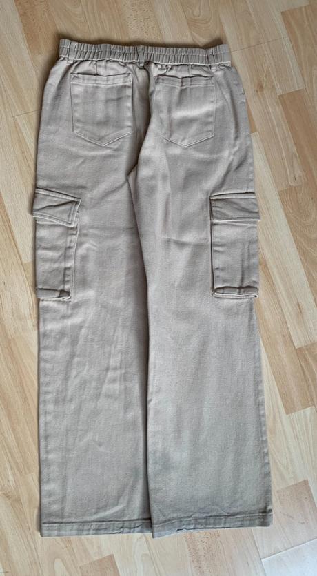 Kalhoty & kapsáče shein béžové vel. xs/34, xs