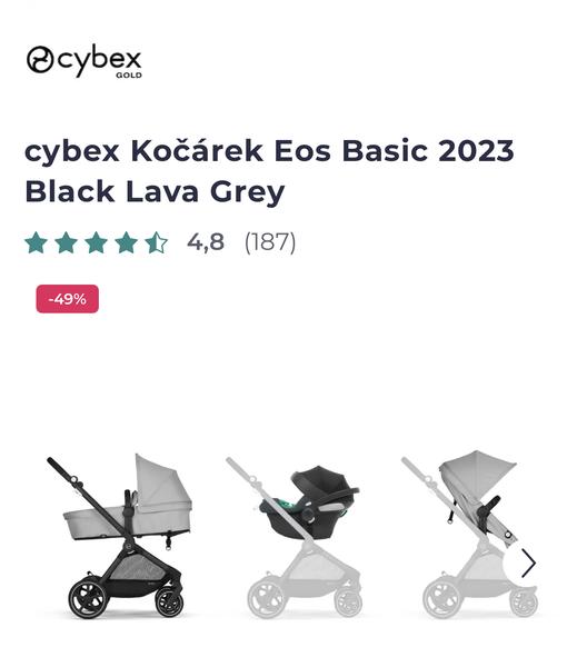 Kočárky Moon nebo Cybex. Máte zkušenost?