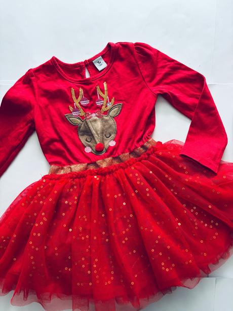 Ob/ šaty sváteční vánoční zn. tu - v.18/24 mes., 92