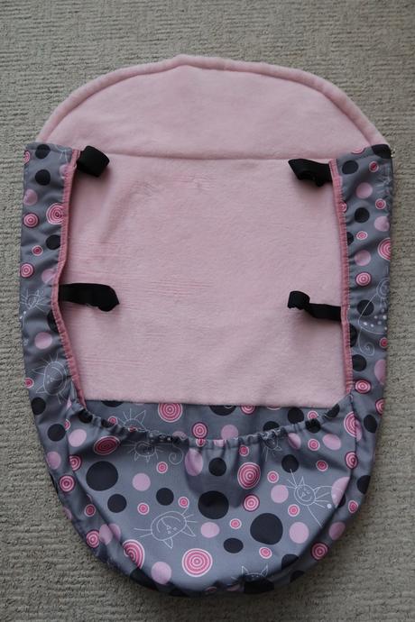 Nánožník a vložka do kočárku,