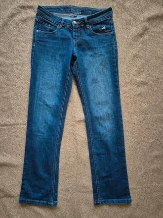 Dámské džíny rovného střihu vel. 38, 38