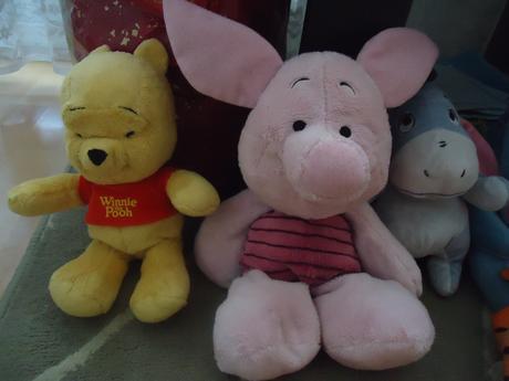 Mix plyšáků medvídek pů a jeho kamarádi,