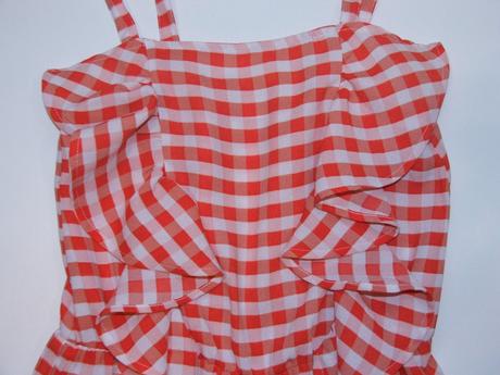 P558 letní kraťáskový overal vel. 7 let, next,122