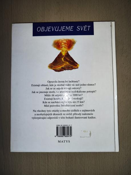 Kniha příroda podivuhodné úkazy,