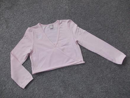 Růžové bolerko, vel.122, tu,122