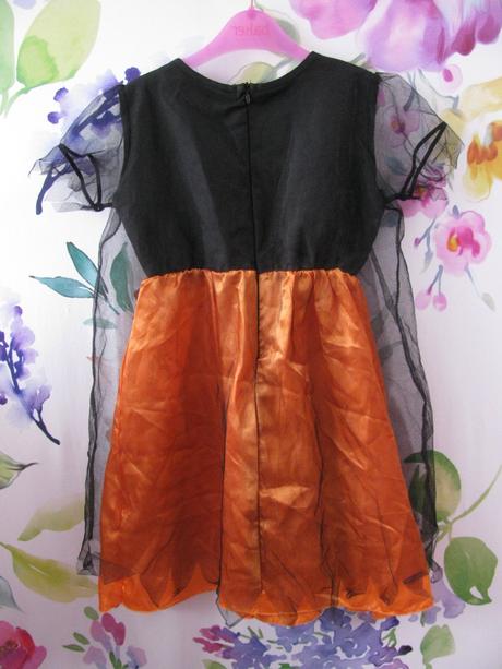 Karneval šaty a klobouk dýně halloween v.104/110, 