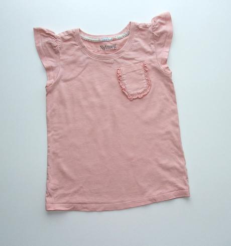 H692 dívčí tričko vel. 116, nutmeg,116
