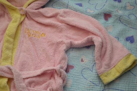 Růžový župan župánek sanetta, sanetta,128