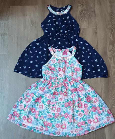 2x dívčí letní šaty kiki&koko, vel.104 (3-4 roky), kiki&koko,104