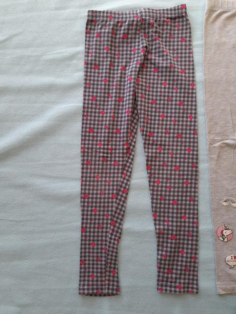 3 x legíny, tcm, atd, vel 122/128, tcm,122