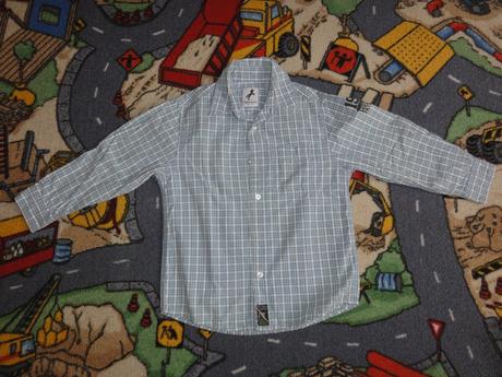 Kostkovaná košile, palomino,104