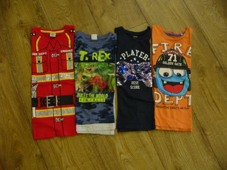 Trička dl.rukáv, vel.122, 122