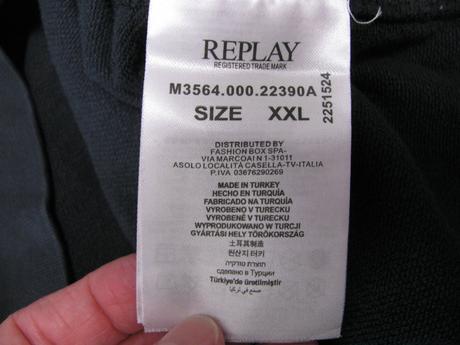 Dámská tmavě modrá mikina scorpion oversize, replay,xxl