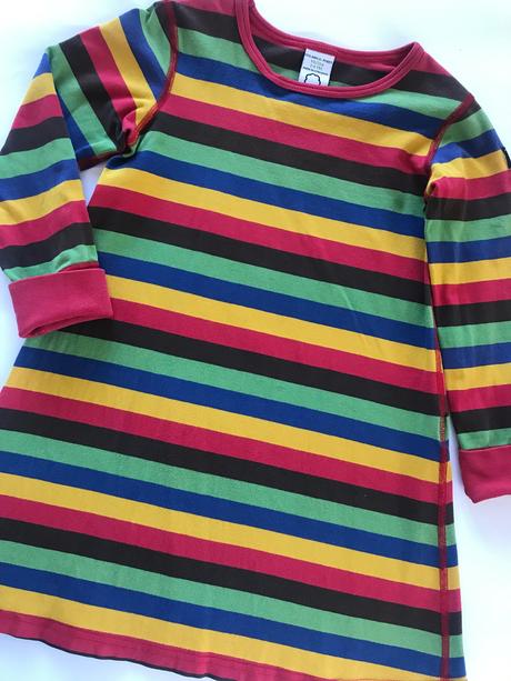 Pruhované šaty/tunika, 98