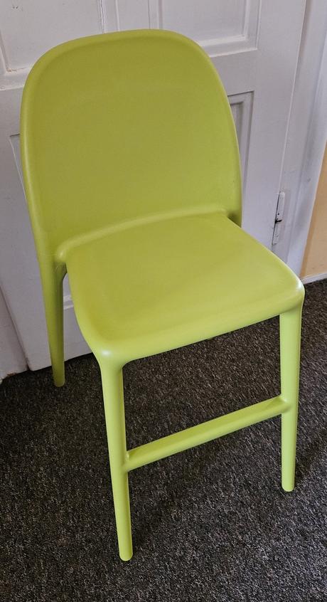 Dětská plastová jídelní židle, židlička ikea urban, ikea
