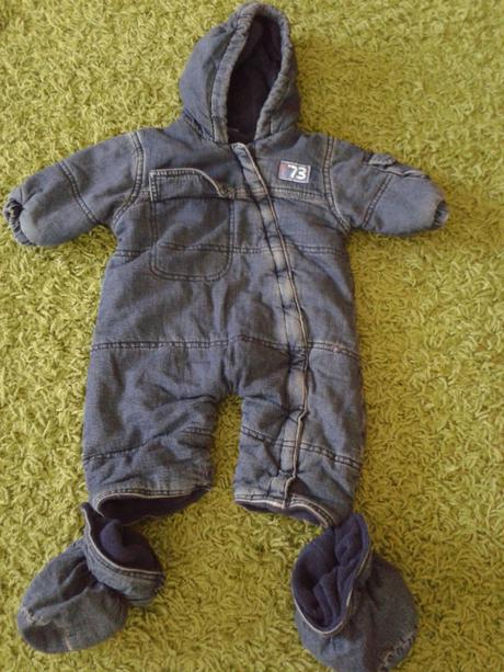 Riflová teplá kombinéza, cherokee,68