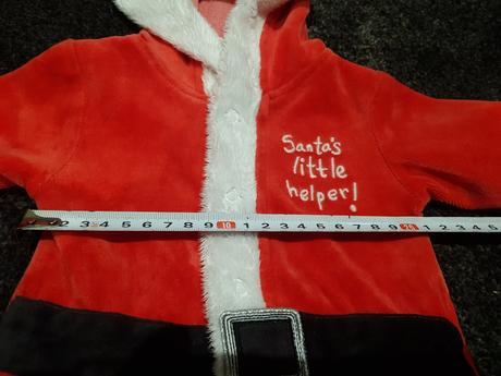 Vánoční overal značky tesco, vel. newborn., 56