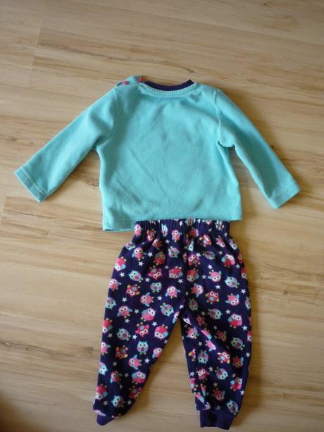 Lehké flísové pyžamo se sovičkami, early days,74