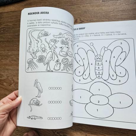 Kniha malý školáčik - fragment,